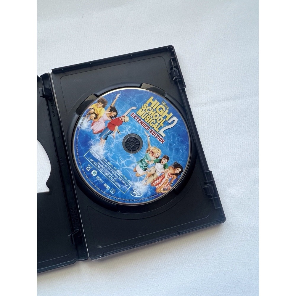 Disney High School Musical 2 Extended Edition DVD, Blank Case